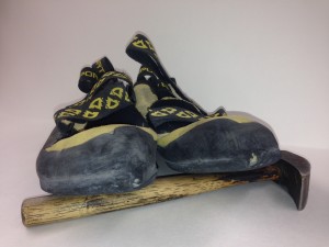 rubber room climbing shoes